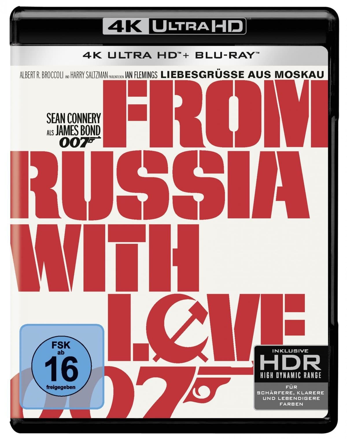 James Bond - Liebesgrüße aus Moskau (4K Ultra HD) + (Blu-ray)