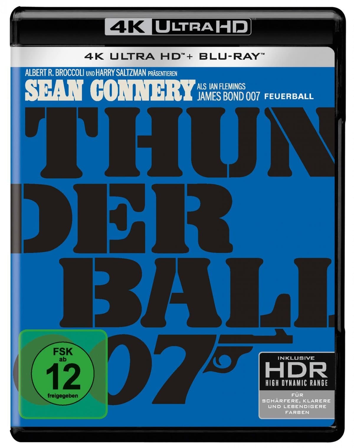 James Bond - Feuerball (4K Ultra HD) + (Blu-ray)