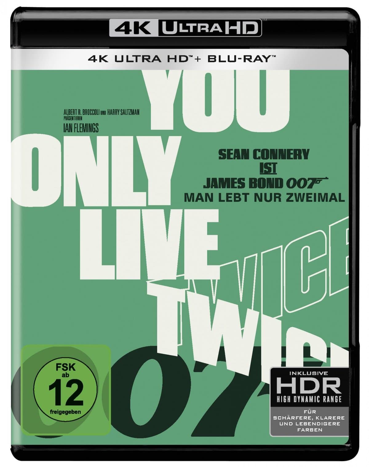 James Bond - Man lebt nur zweimal (4K Ultra HD) + (Blu-ray)
