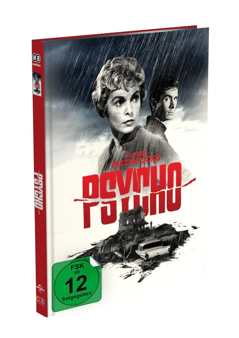 PSYCHO - 2-Disc Mediabook Cover A (4K UHD + Blu-ray) Limited 500 Edition