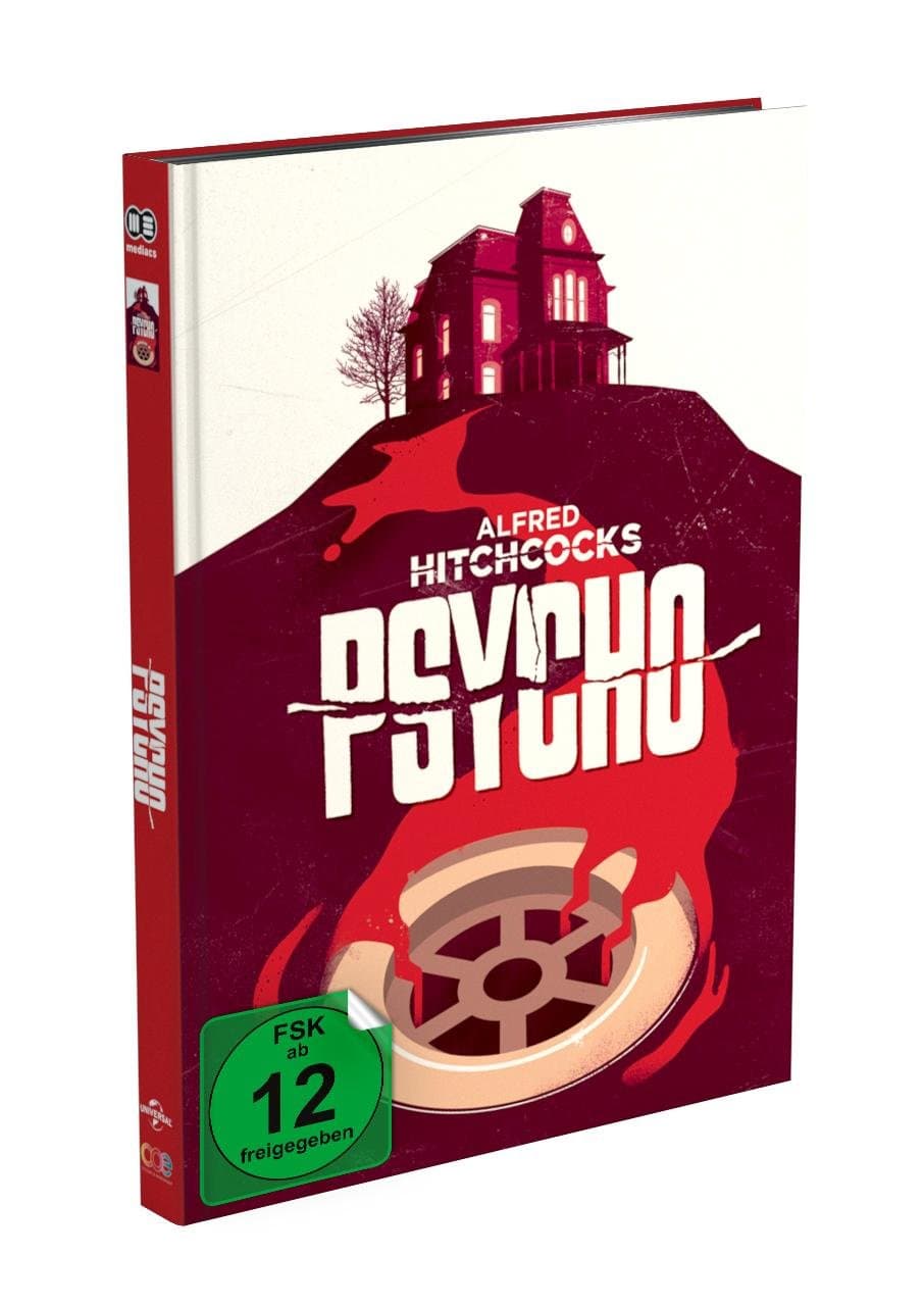 PSYCHO - 2-Disc Mediabook Cover B (4K UHD + Blu-ray) Limited 500 Edition