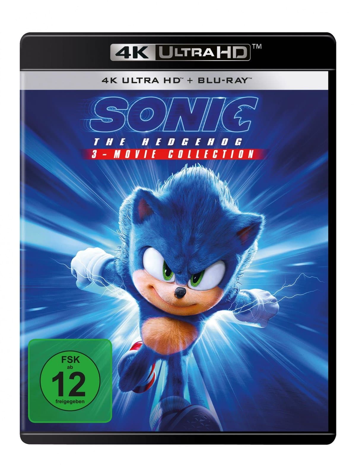 Sonic the Hedgehog - 3-Movie Collection (3 x 4K Ultra HD) + (3 x Blu-ray)