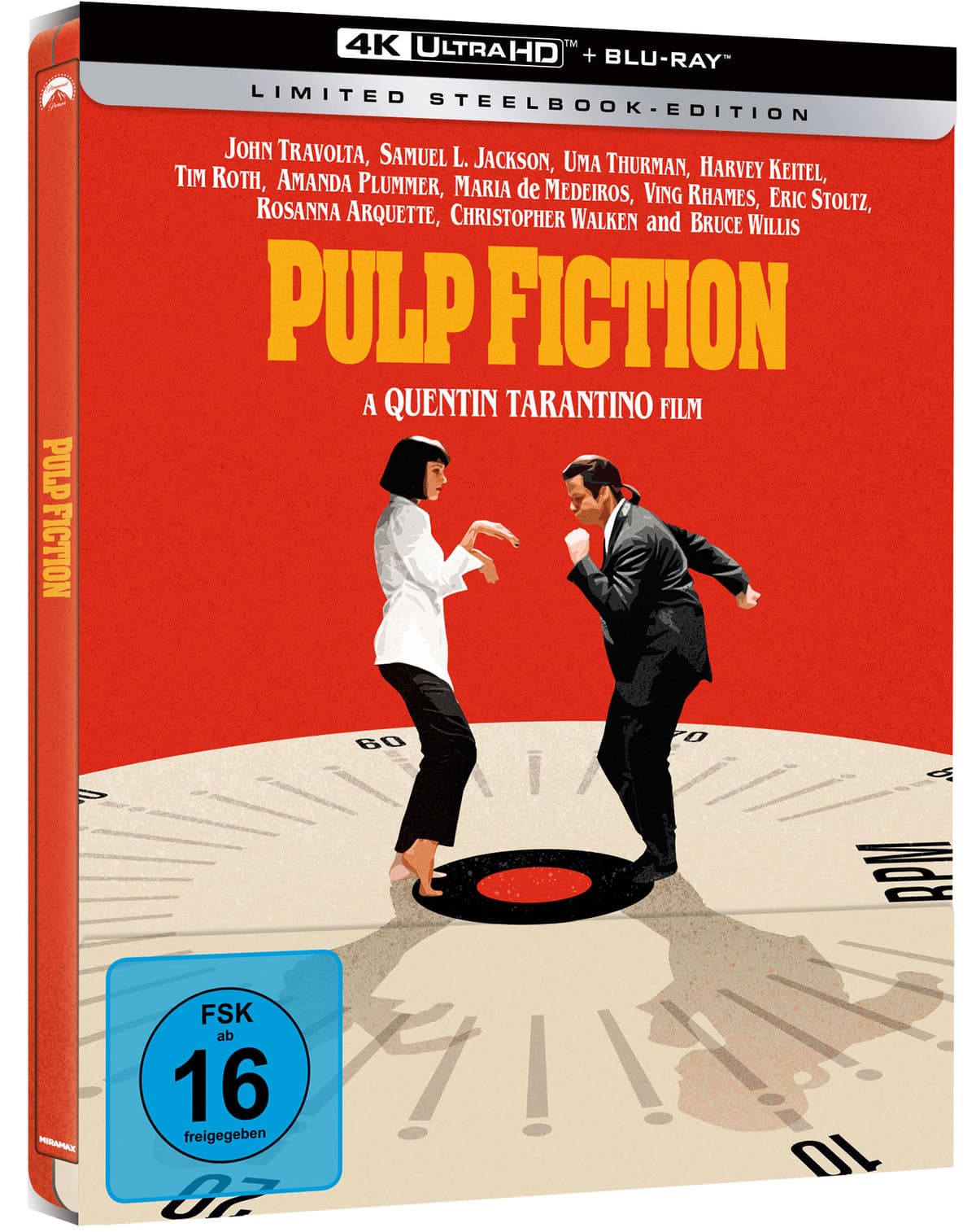 Pulp Fiction - Limited Edition - Steelbook (4K Ultra HD) (+ Blu-ray)