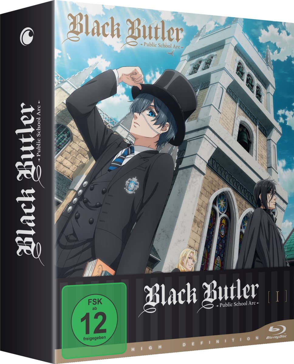 Black Butler: Public School Arc - Staffel 4 - Vol.1 mit Sammelschuber