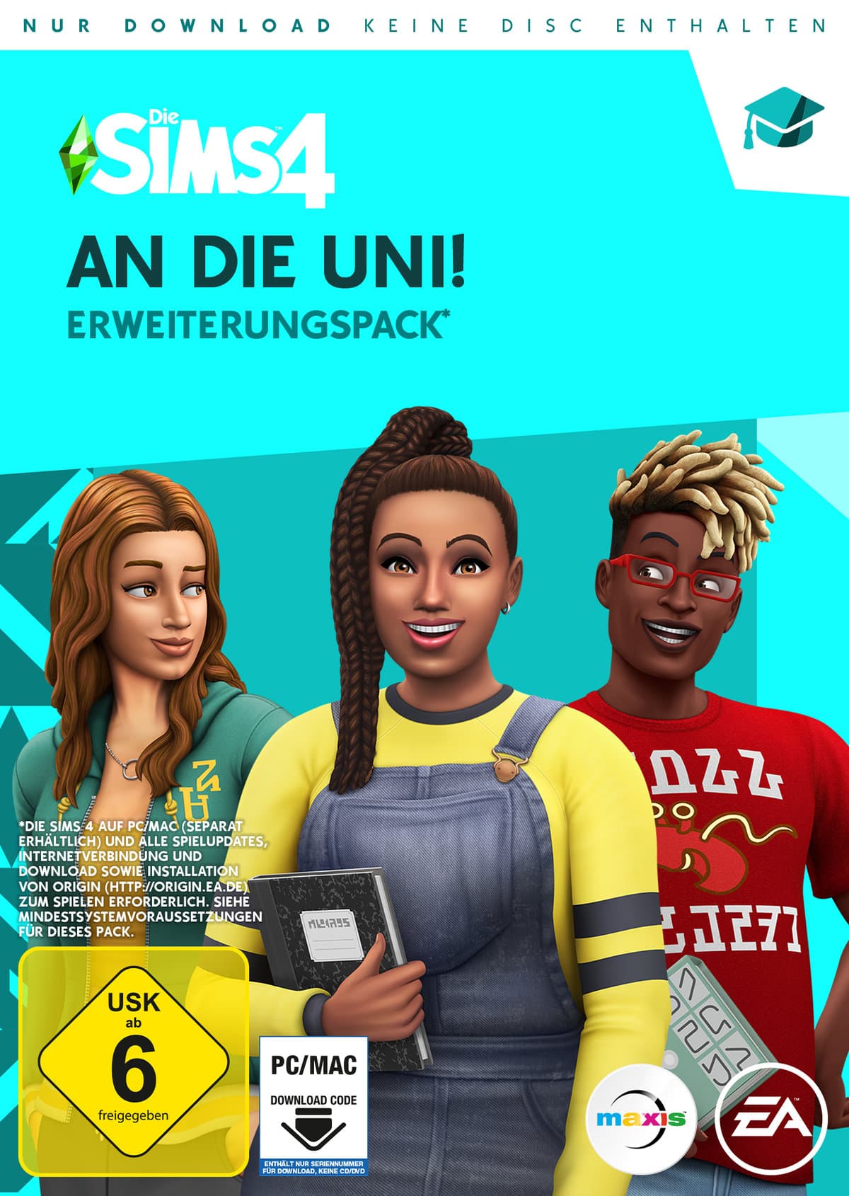 Die Sims 4 - An die Uni (Add-On) (CIAB)