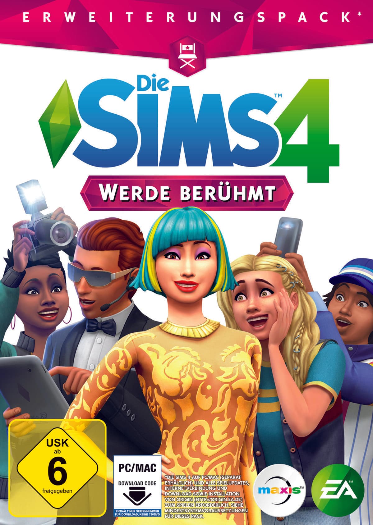 Die Sims 4 - Werde berühmt (Add-On) (CIAB)