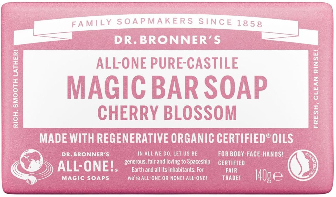 DR. BRONNER'S Magic Soap Bar Cherry Blossom
