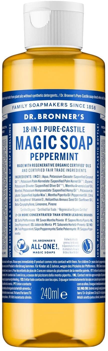 DR. BRONNER'S Magic Soap 18in1 Peppermint