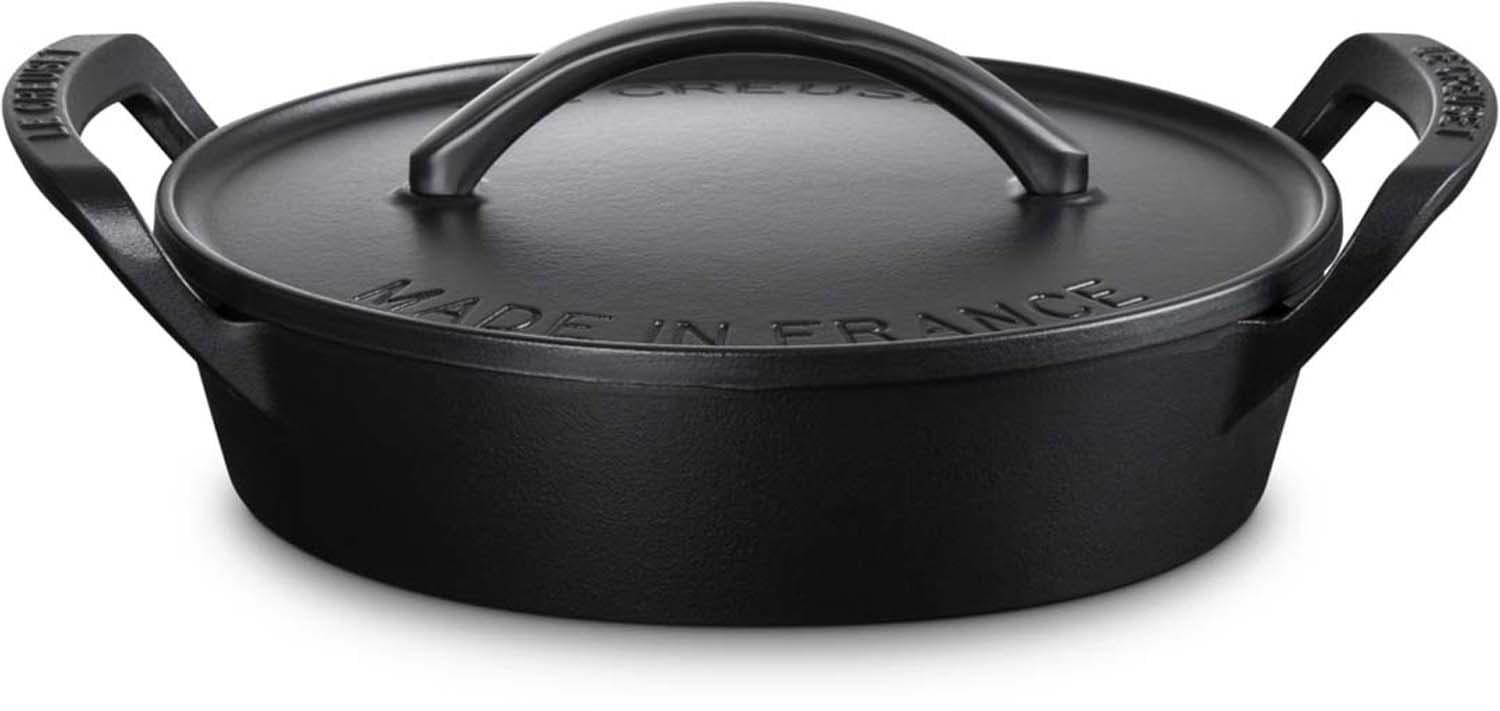 Le Creuset Flacher runder Bräter BBQ Outdoor Ø 28cm