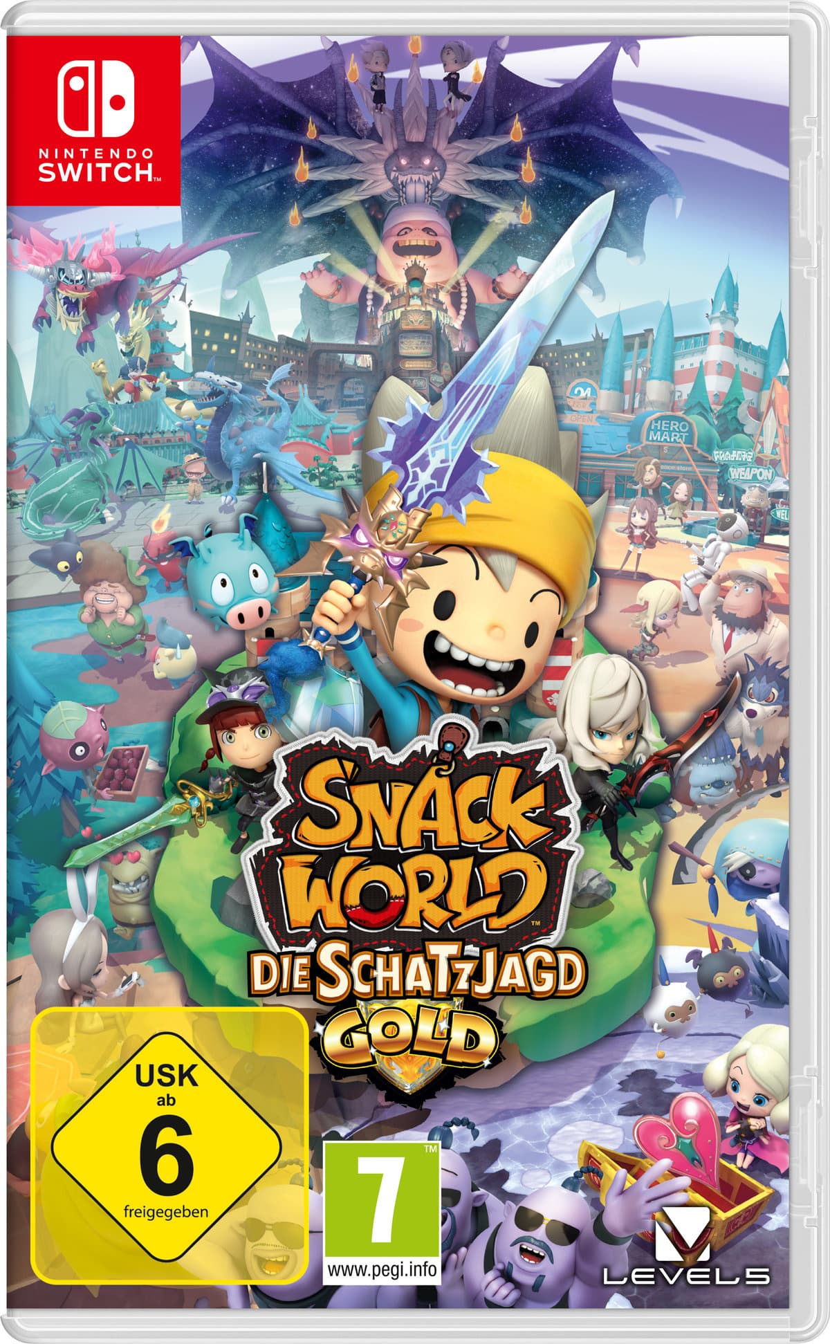 Snack World - Die Schatzjagd Gold