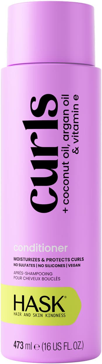 HASK HASK Conditioner Curls Coconut Oil, Argan Oil & Vitamin E