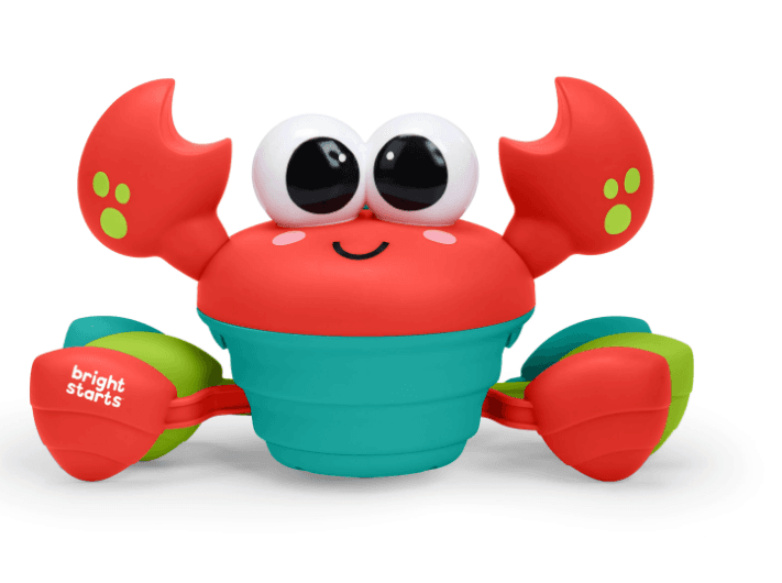 Bright Starts Rockin Crawling Crab interaktives Musikspielzeug ab 6 Monaten