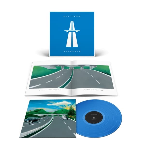 Autobahn(Colored Vinyl) Tranparent Blue Vinyl