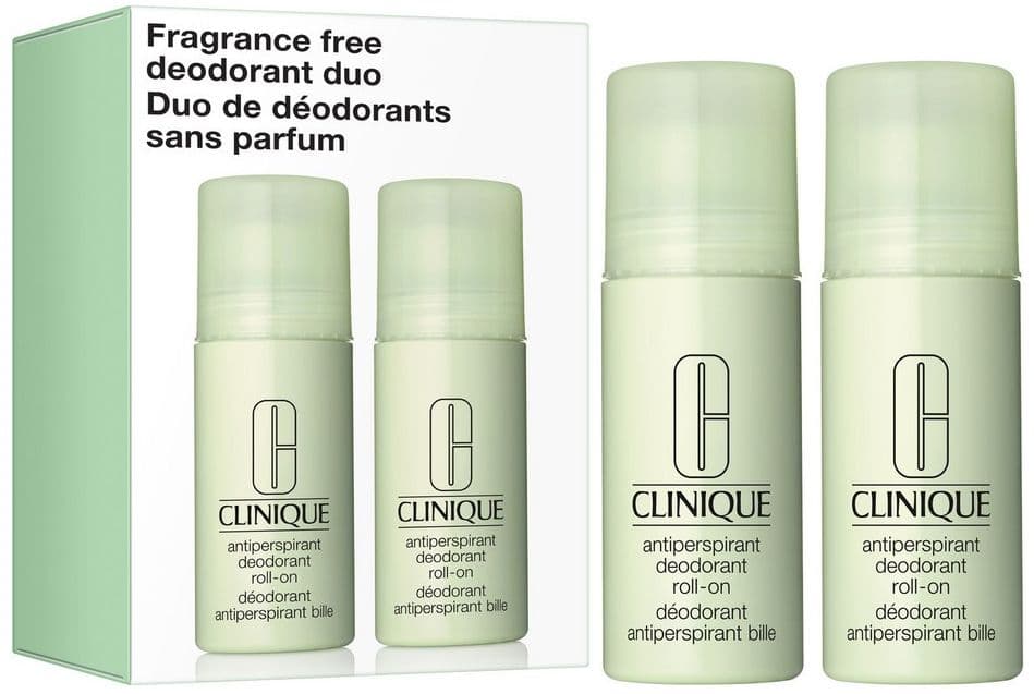 Clinique Fragrance Free Deodorant Duo Geschenkpackung