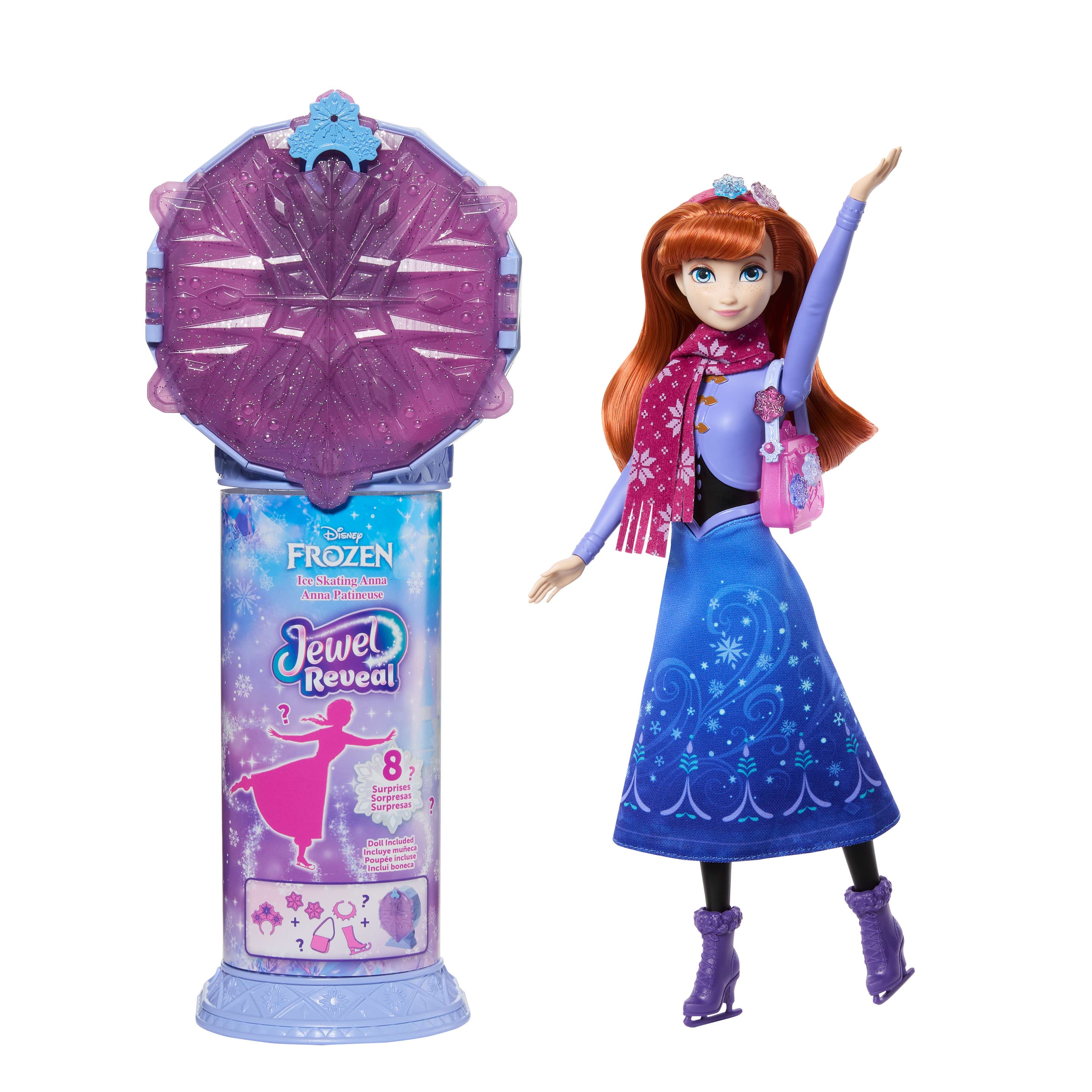 Disney Die Eiskönigin Jewel Reveal Eisläuferin Anna