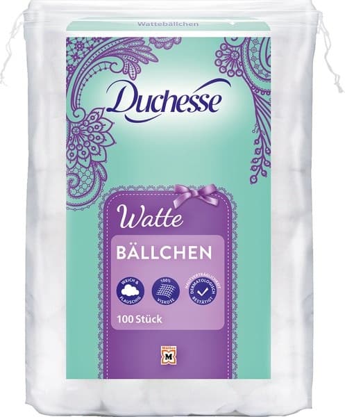 Duchesse Wattebällchen, 100 Stück