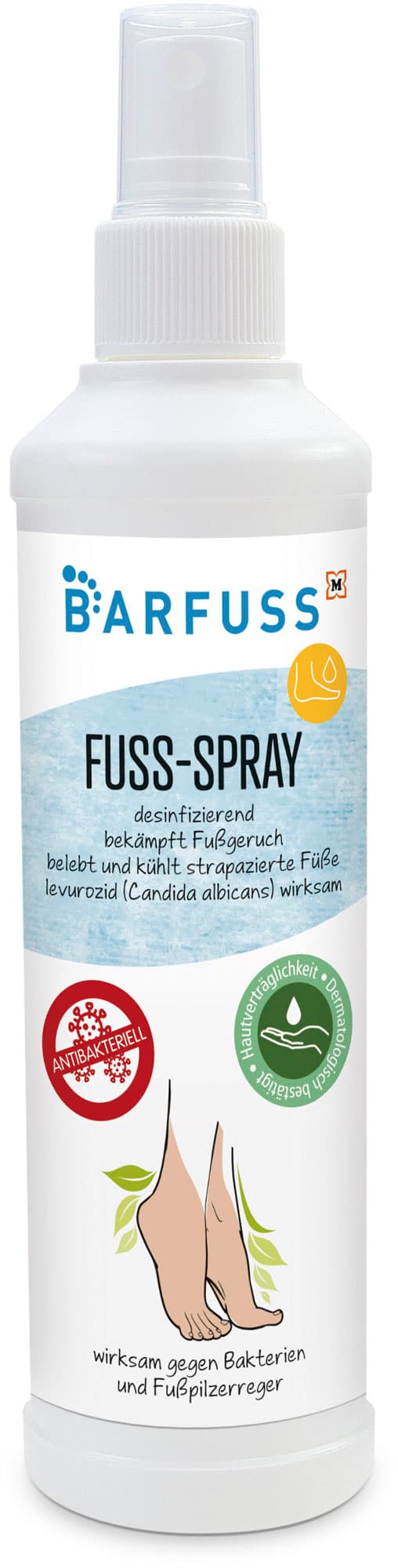 BARFUSS Fuss-Spray Desinfizierend