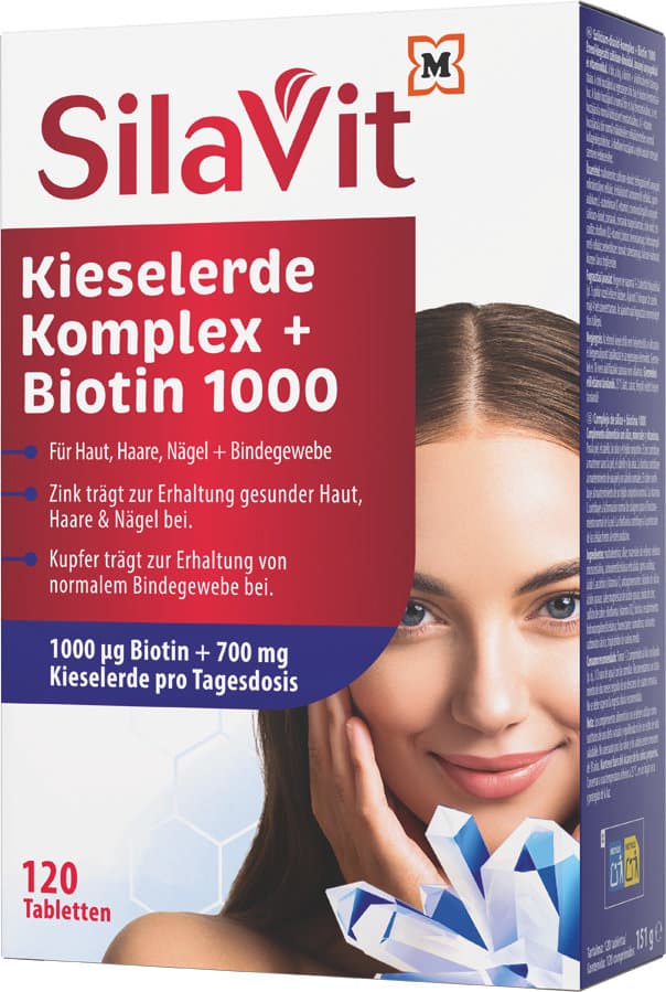 SilaVit Kieselerde Komplex + Biotin 1000