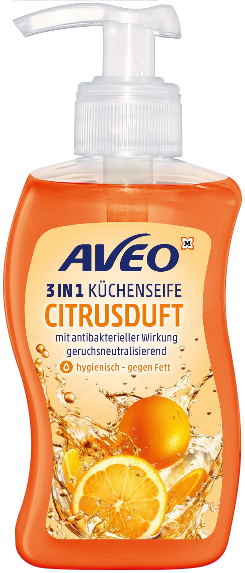 AVEO Küchenseife 3in1 mit Zitrusduft