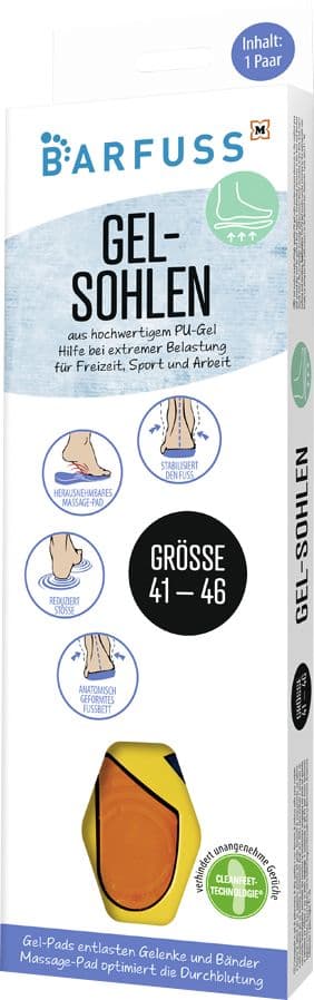 BARFUSS Gelsohle