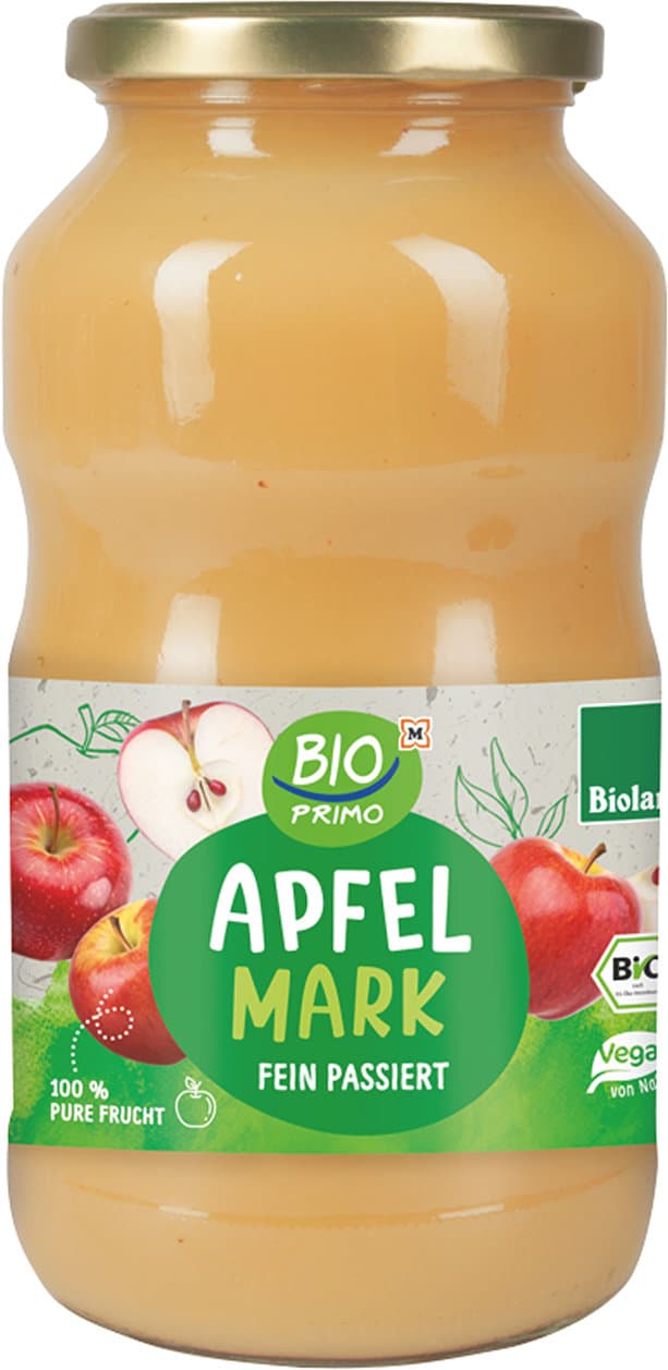 BIO PRIMO Bioland Apfelmark fein passiert