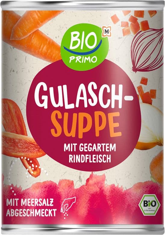 BIO PRIMO Bio Gulaschsuppe