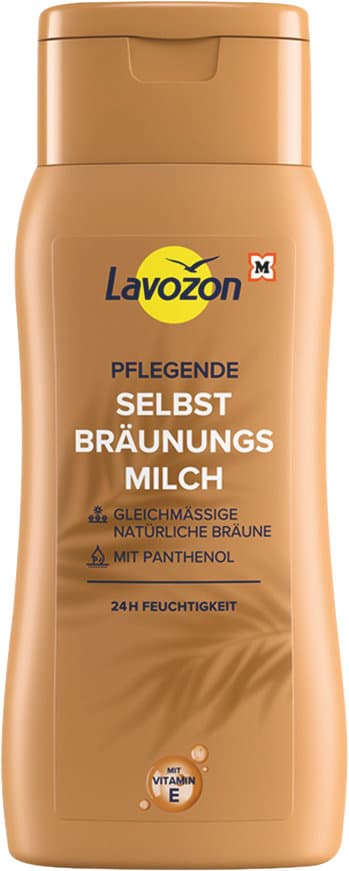 LAVOZON Selbstbräunungsmilch