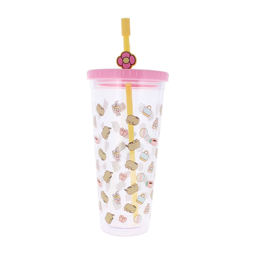 Pusheen Trinkbecher mit Halm
