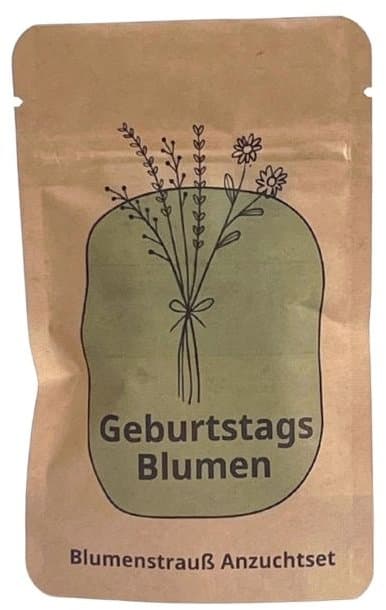 Wunderle Anzuchtset Geburtstagsblumen