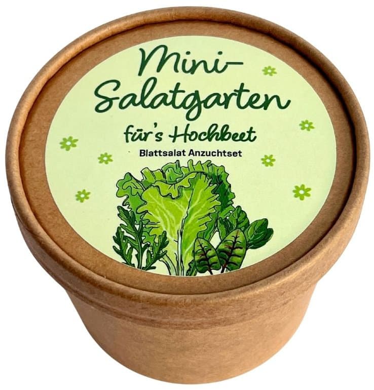 Wunderle Mini Salatgarten für's Hochbeet