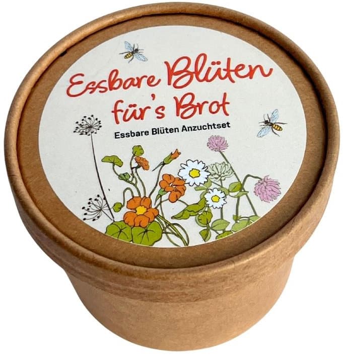 Wunderle Anzuchtset Essbare Blüten für's Brot