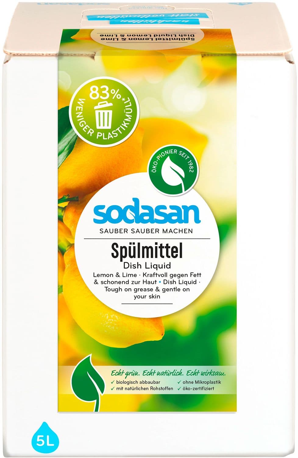 sodasan Spülmittel Lemon & Lime
