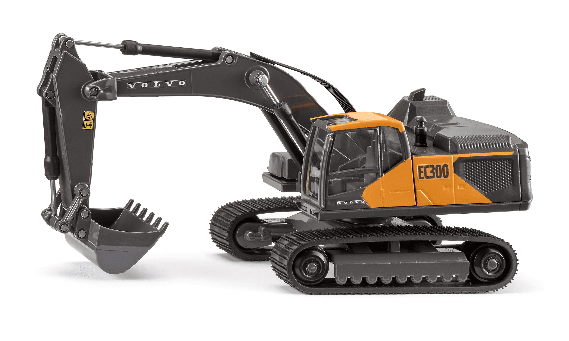 siku Volvo EC300 Hydraulikbagger mit beweglichem Baggerarm, Maßstab 1:50, ab 3 Jahren