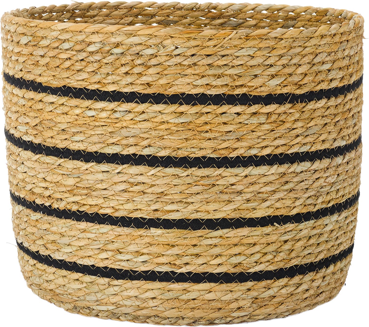 TRENDSHOP Strohkorb 30x25cm