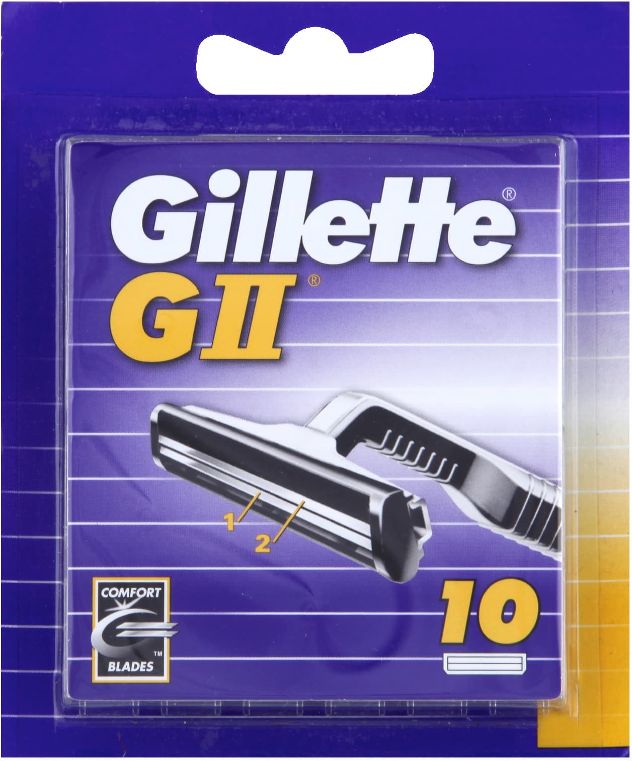 Gillette GII Rasierklingen Systemklingen