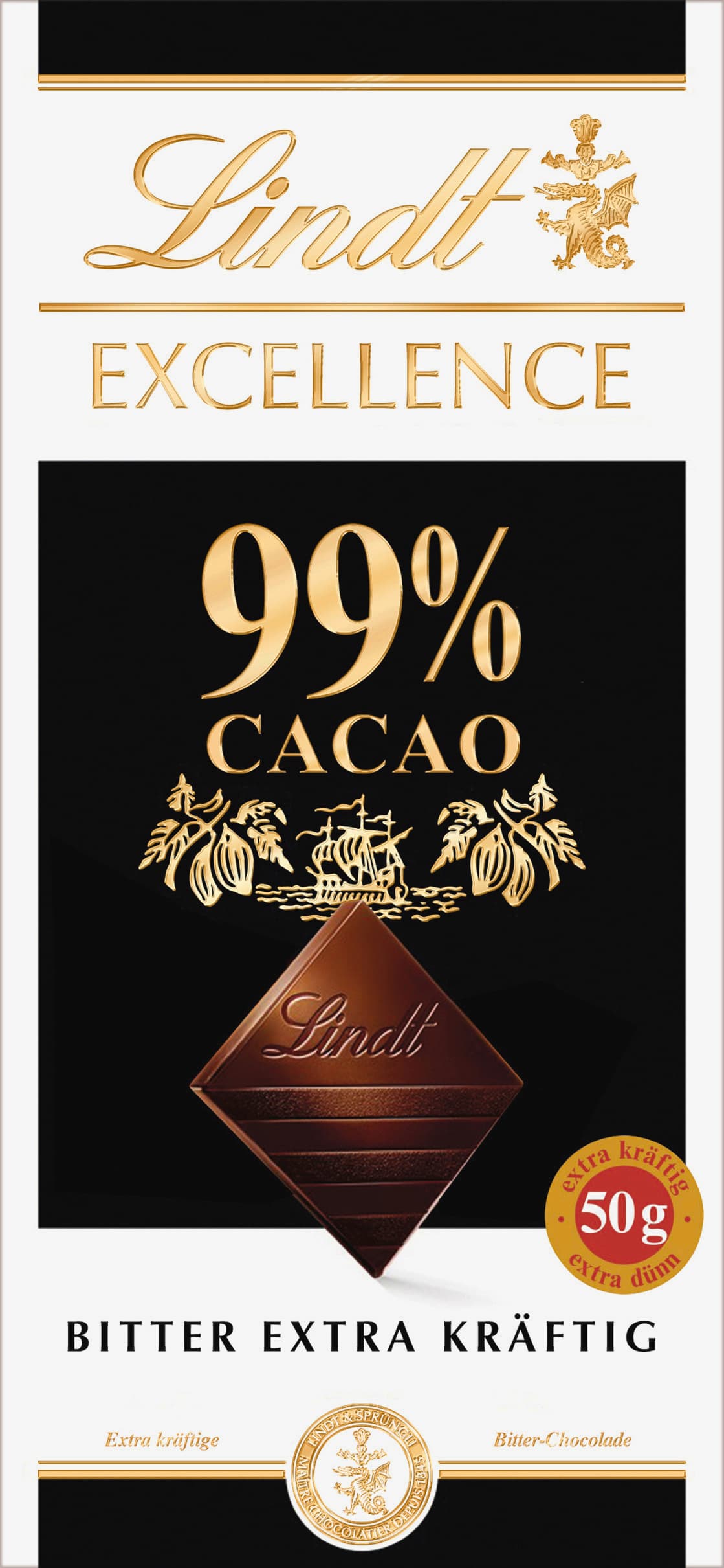 Lindt Excellence 99 % Cacao