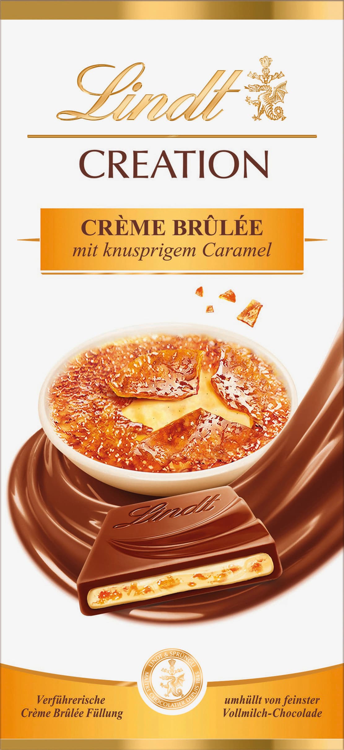 Lindt Creation Creme Brulée