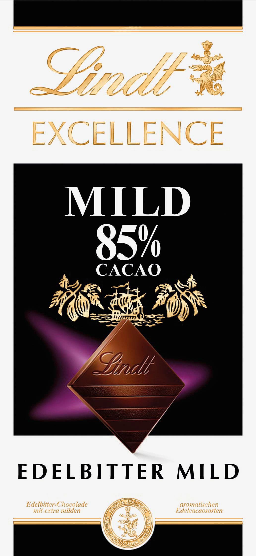 Lindt Excellence Mild 85 % Cacao Edelbitter Mild