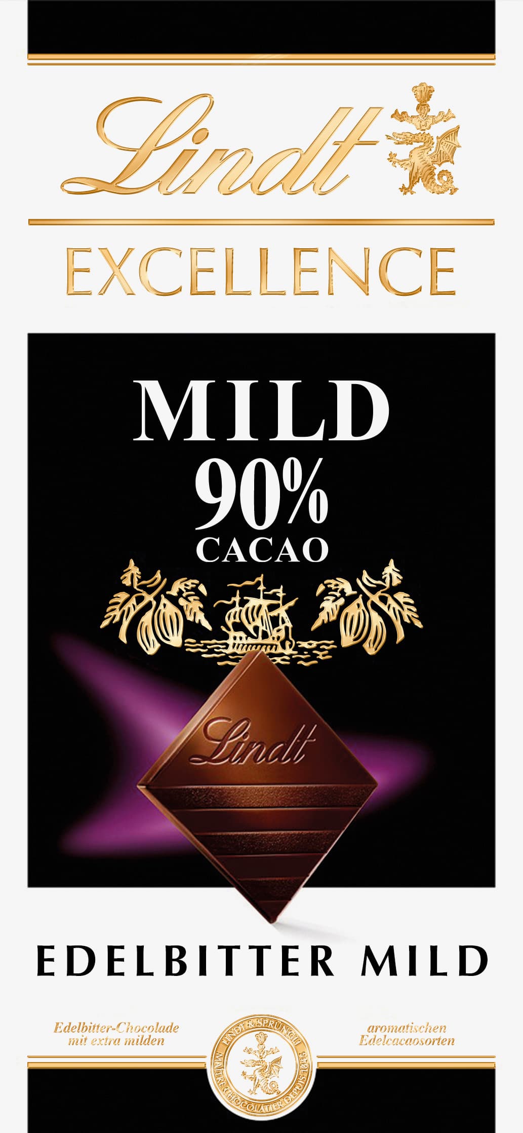 Lindt Excellence Edelbitter Mild 90 %