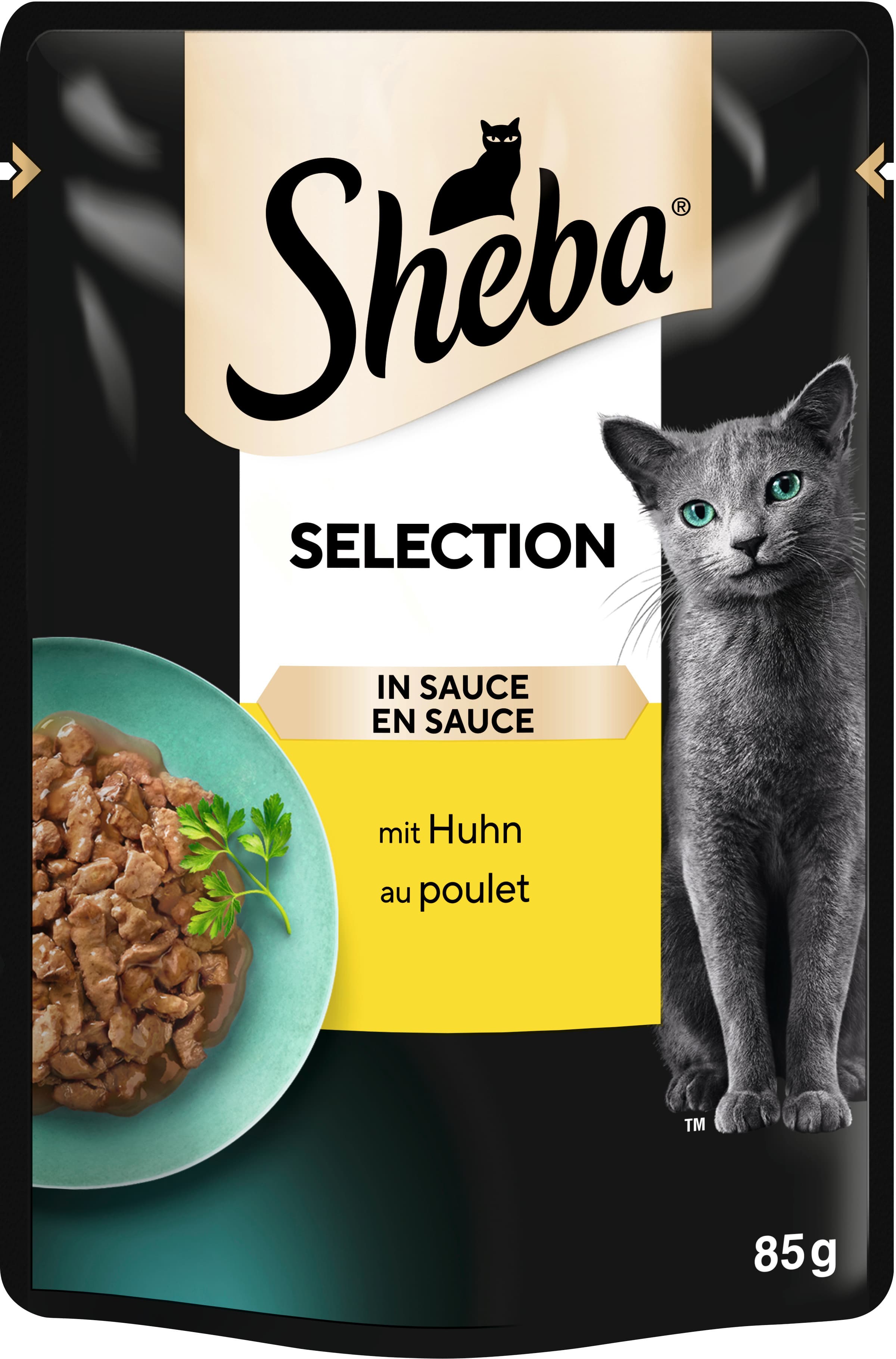 Sheba Selection in Sauce mit Huhn