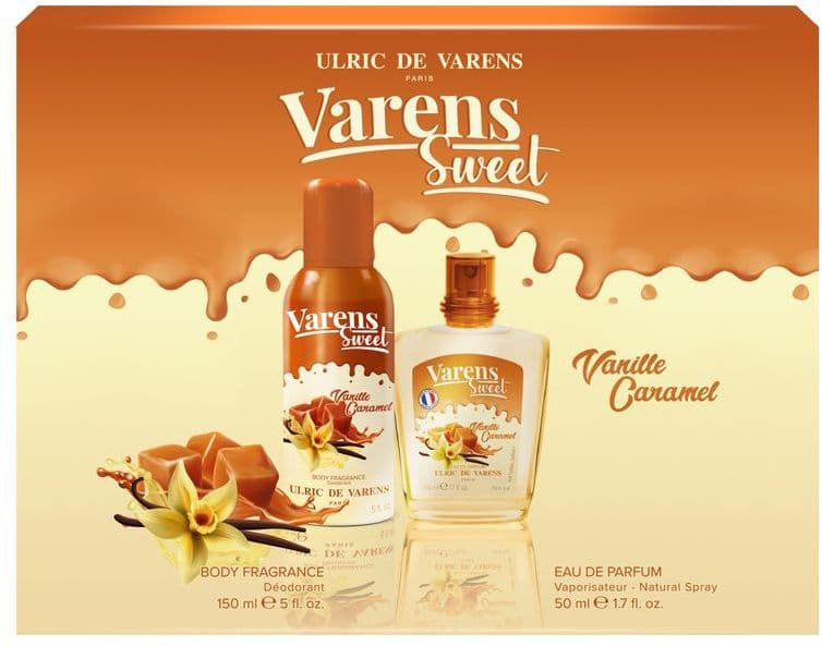 ULRIC DE VARENS Sweet Vanille Caramel Eau de Parfum und Bodyfragrance Geschenkpackung