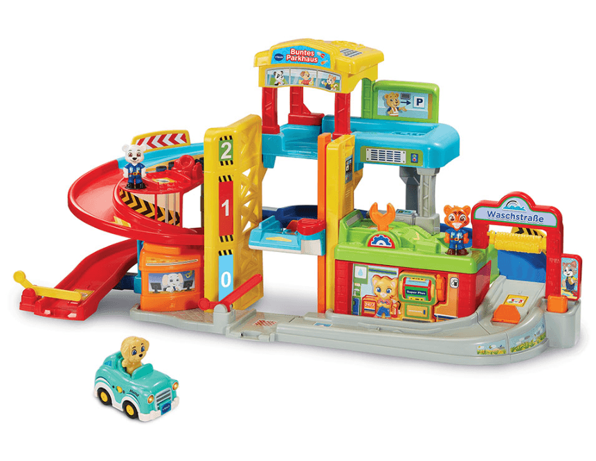 VTech - Tut Tut Baby Flitzer - Buntes Parkhaus