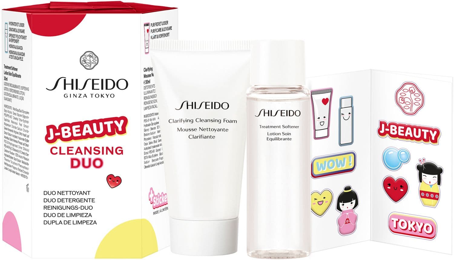 SHISEIDO J-Beauty Cleansing Duo Geschenkpackung
