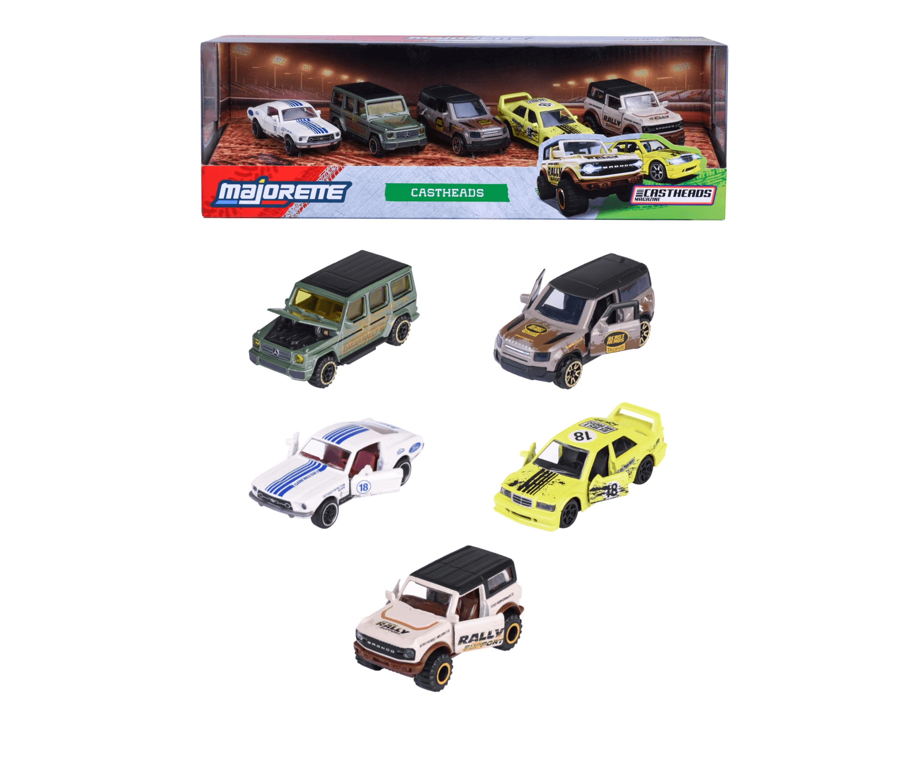 Majorette - CastHeads 5 Pieces Giftpack