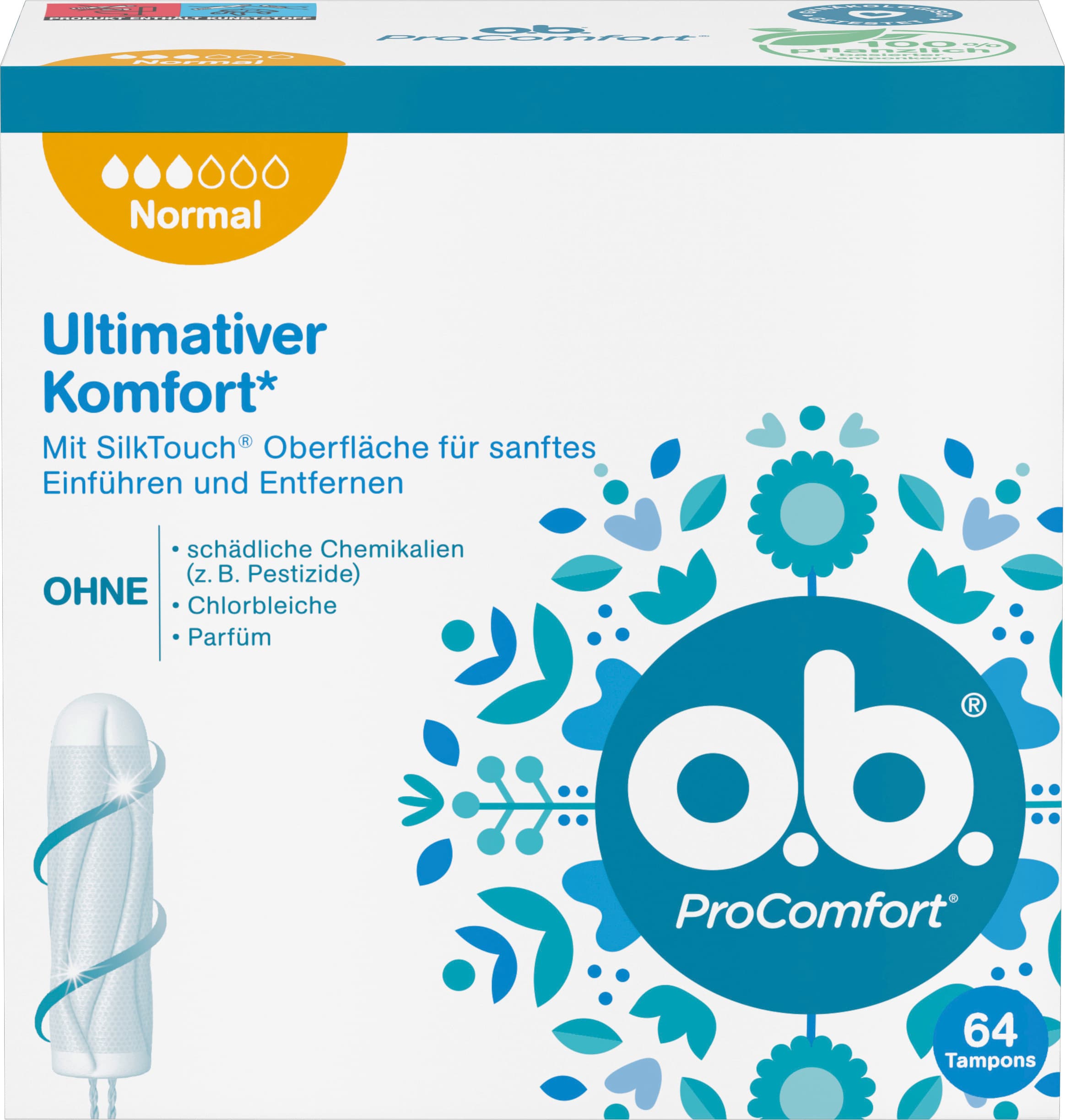 O.B. Tampons ProComfort Normal