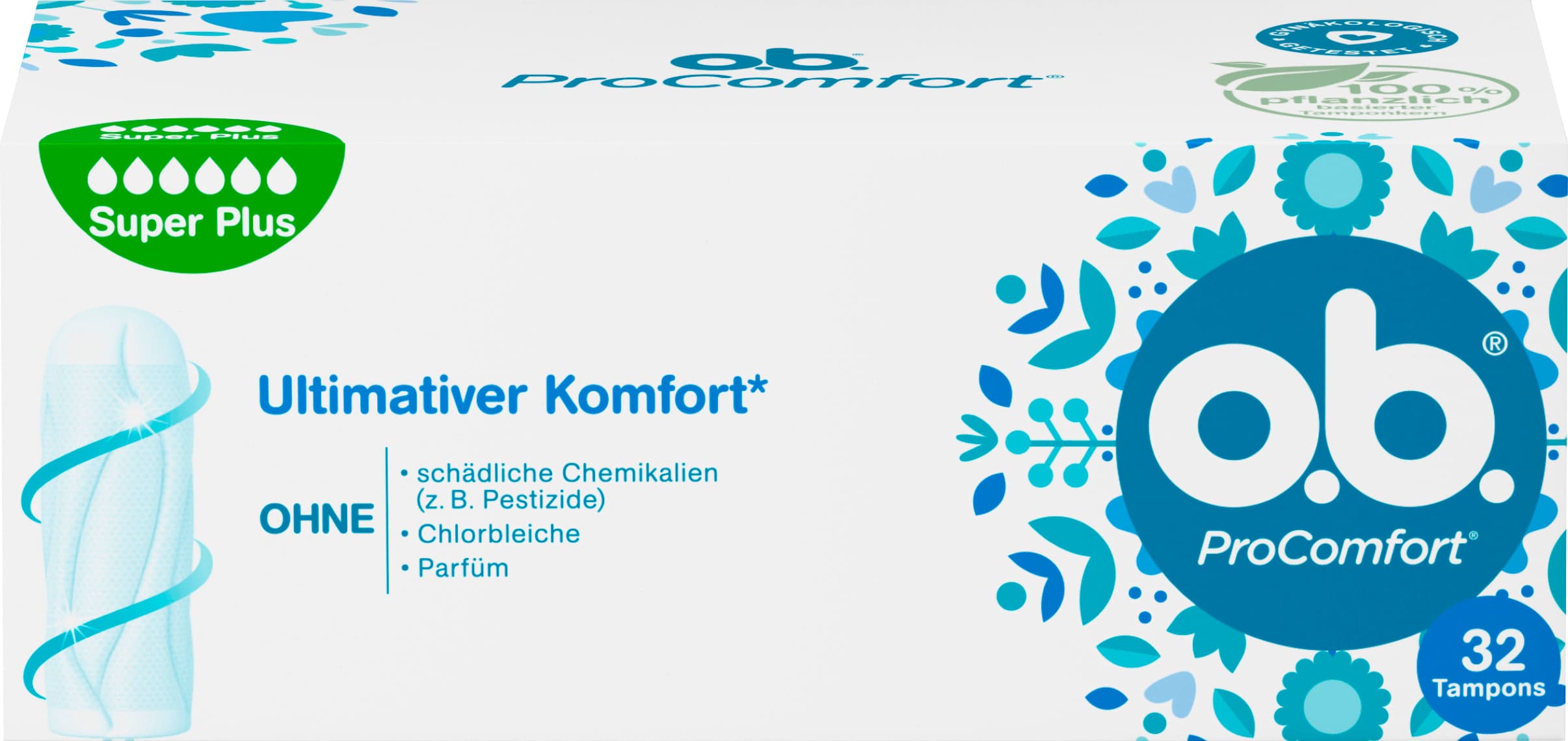 O.B. Tampons ProComfort Super Plus 32er