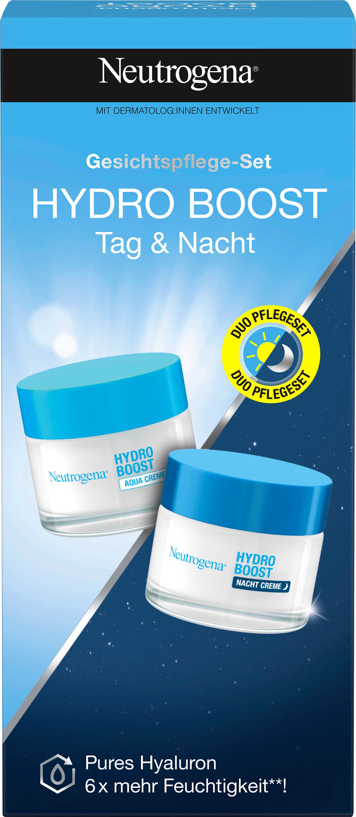 NEUTROGENA Gesichtspflege-Set Hydro Boost Tag & Nacht
