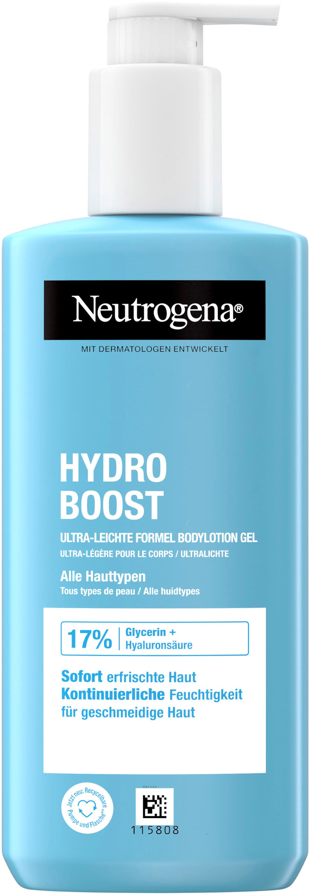 Neutrogena Hydro Boost ultra leichte Formel Bodylotion Gel