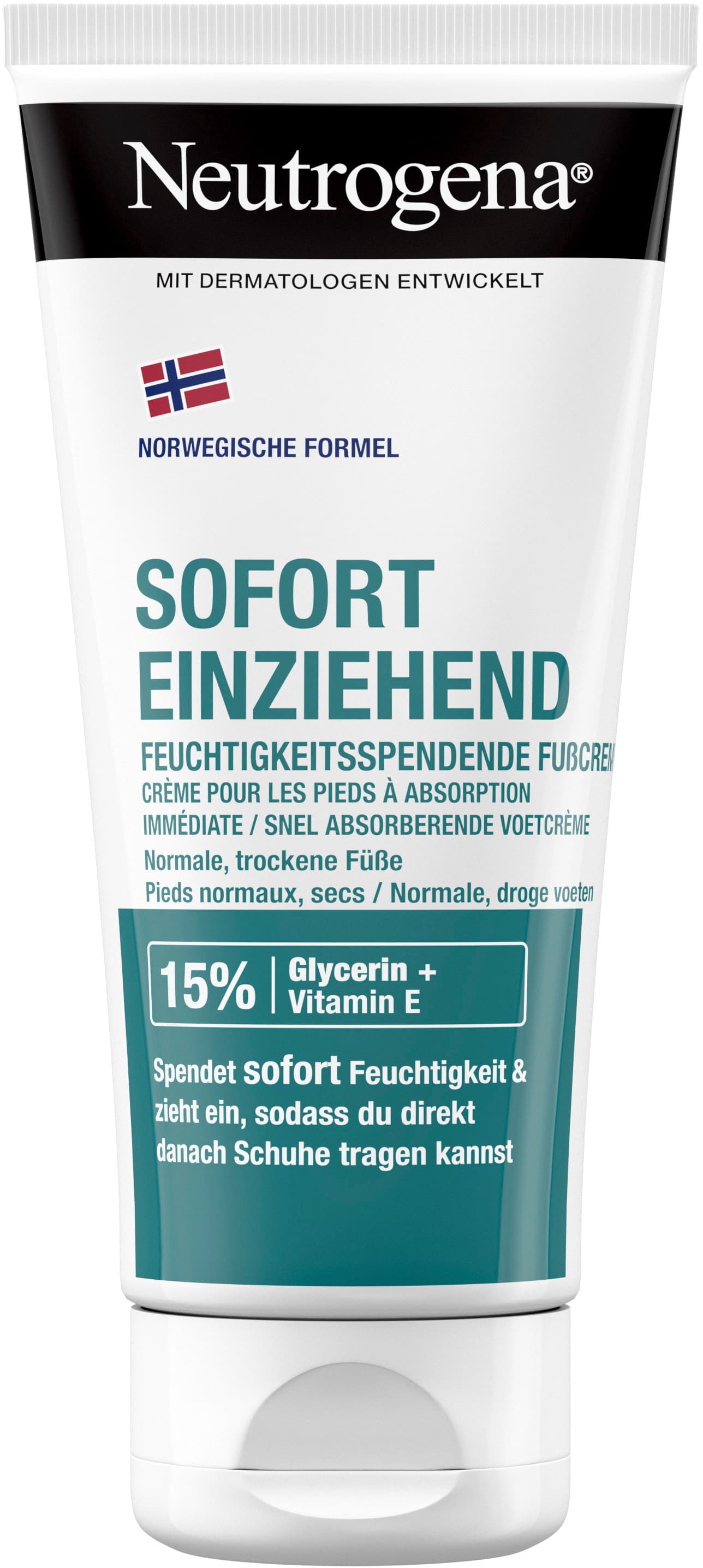 Neutrogena Fußcreme sofort einziehend