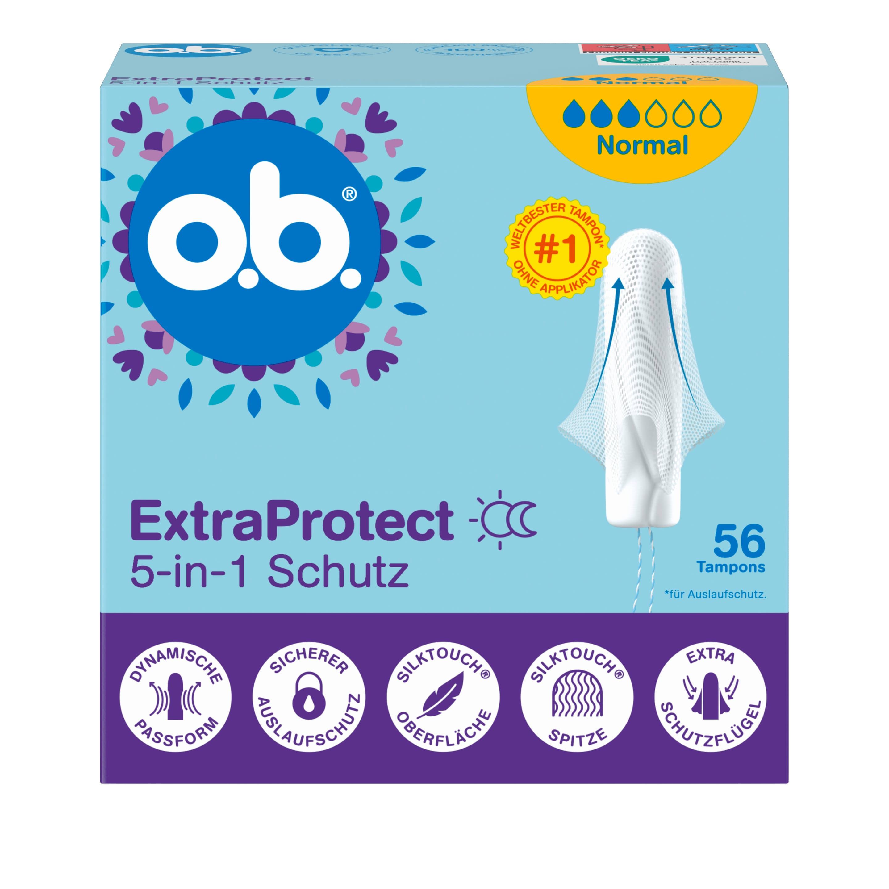 o.b. Tampons ExtraProtect Normal